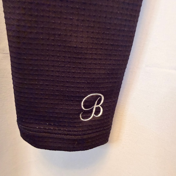 Bombshell Sportswear Women’s Size Medium Leggings Green Black Made In USA - Picture 4 of 7